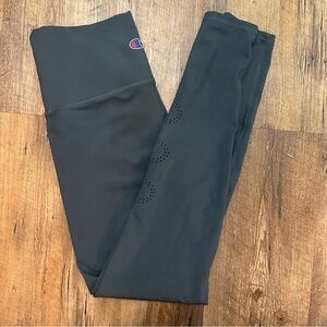 Champion women’s Dark Gray Leggings with cutouts